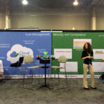 Preparing the CloudCheckr booth