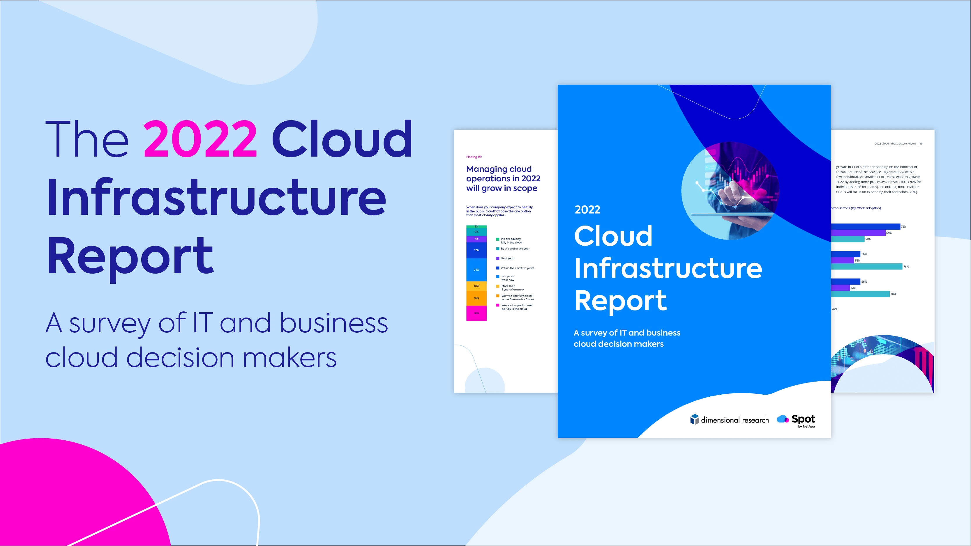 Cloud Infrastructure Report 2022 graphic
