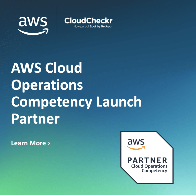 CloudCheckr achieves Distinctions in AWS Cloud Operations Competency