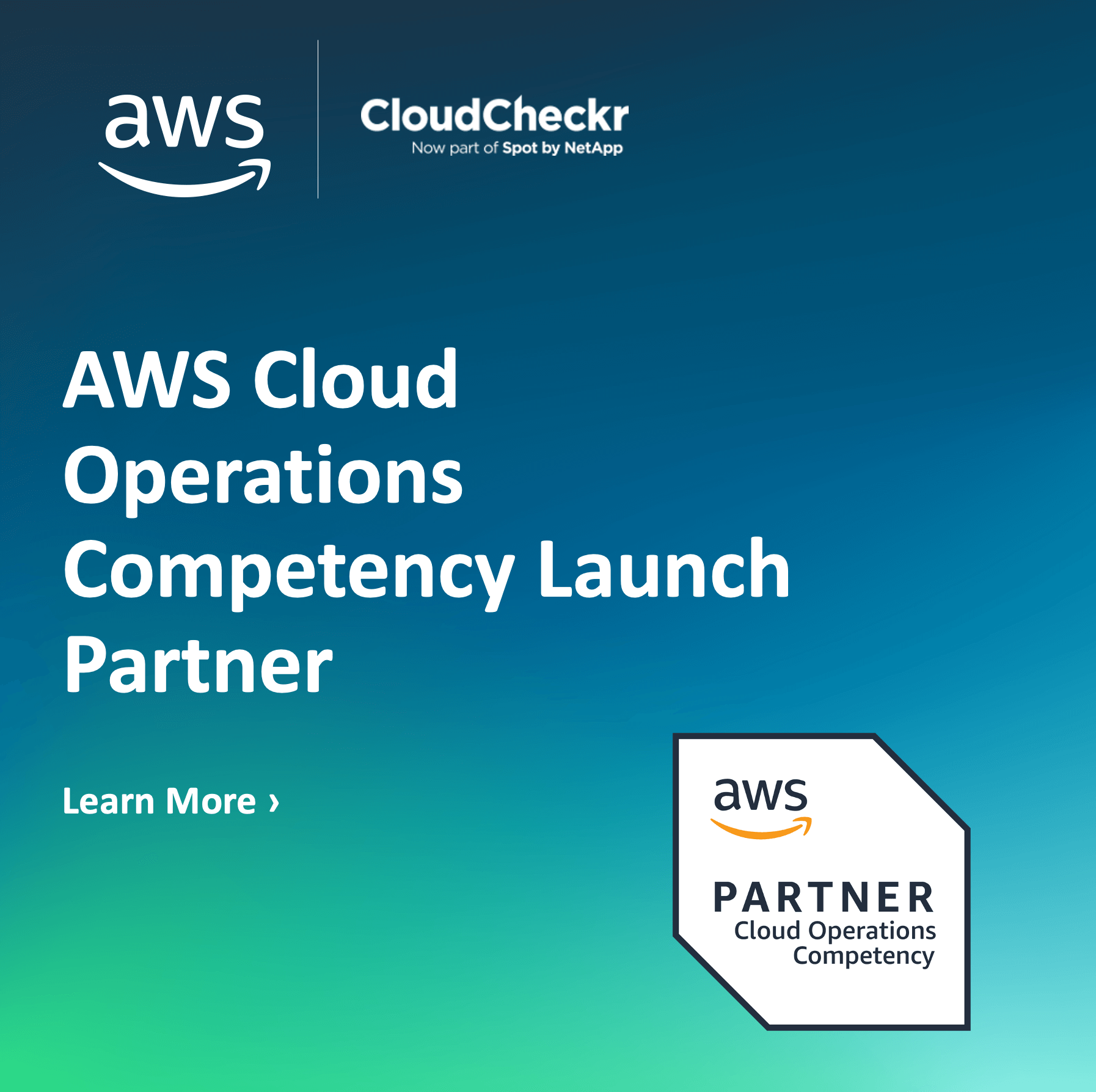 AWS Cloud Operations Competency Launch Partner CloudCheckr